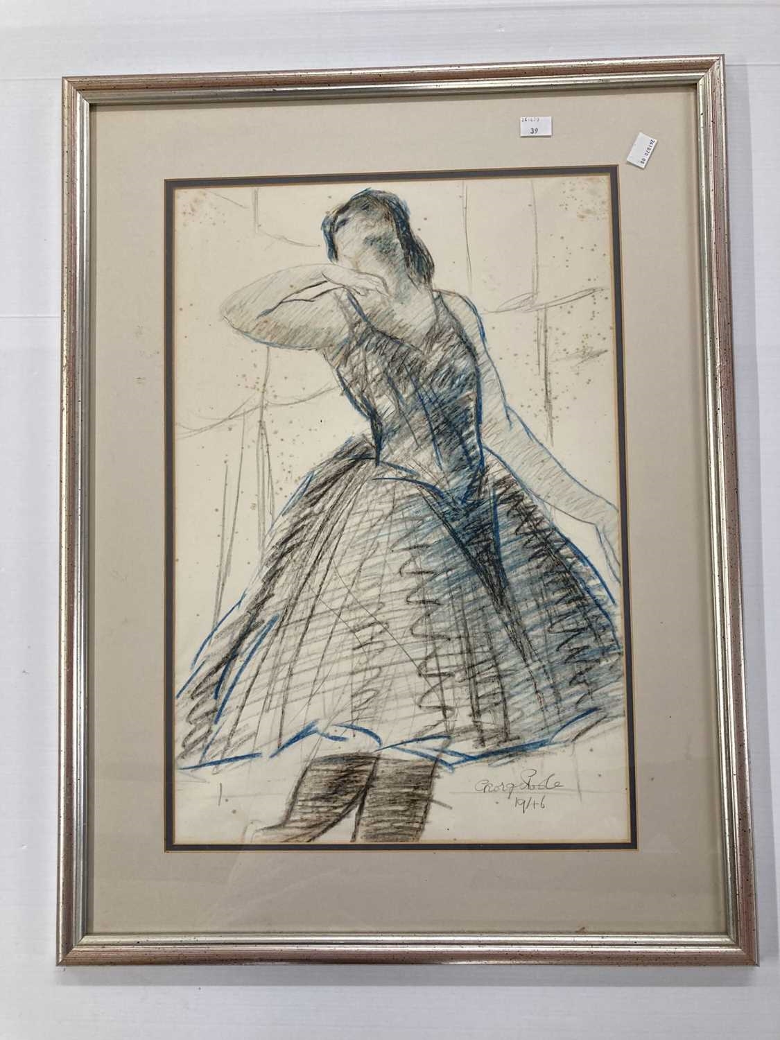 George Poole | Dancer 1 (Circa 1947) | MutualArt