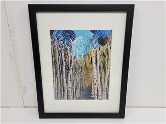 A serene landscape full of Birch trees - Katie Sevigny