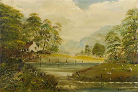 David Overend | SHEEP & ROOKS | MutualArt