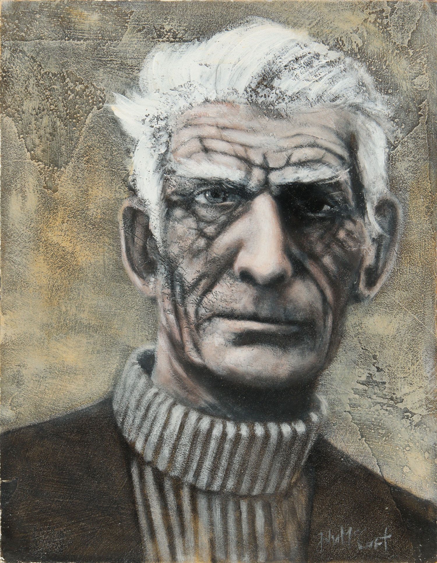 John McCart | PORTRAIT OF SAMUEL BECKETT (2000) | MutualArt
