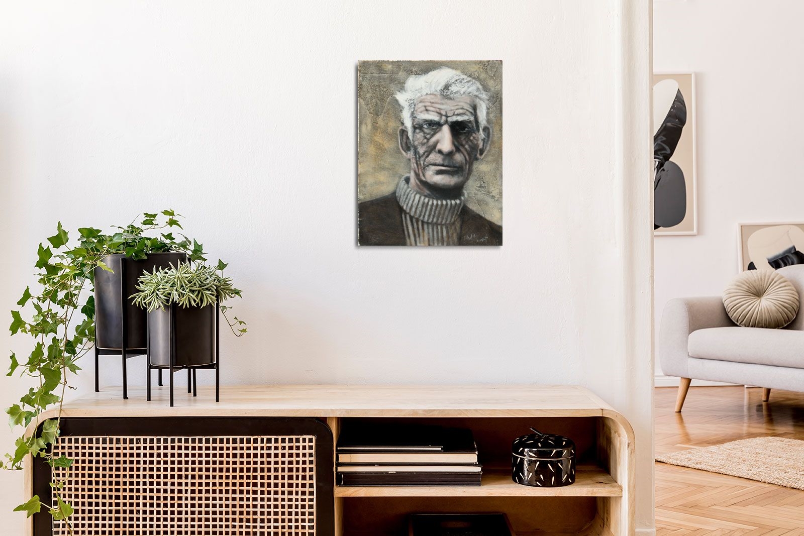 John McCart | PORTRAIT OF SAMUEL BECKETT (2000) | MutualArt