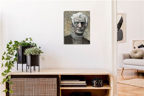 John McCart | PORTRAIT OF SAMUEL BECKETT (2000) | MutualArt