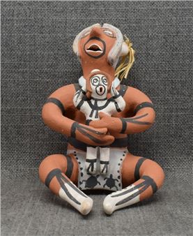 JEMEZ POTTERY CLOWN (CHRIS FRAGUA) - Chris Fragua