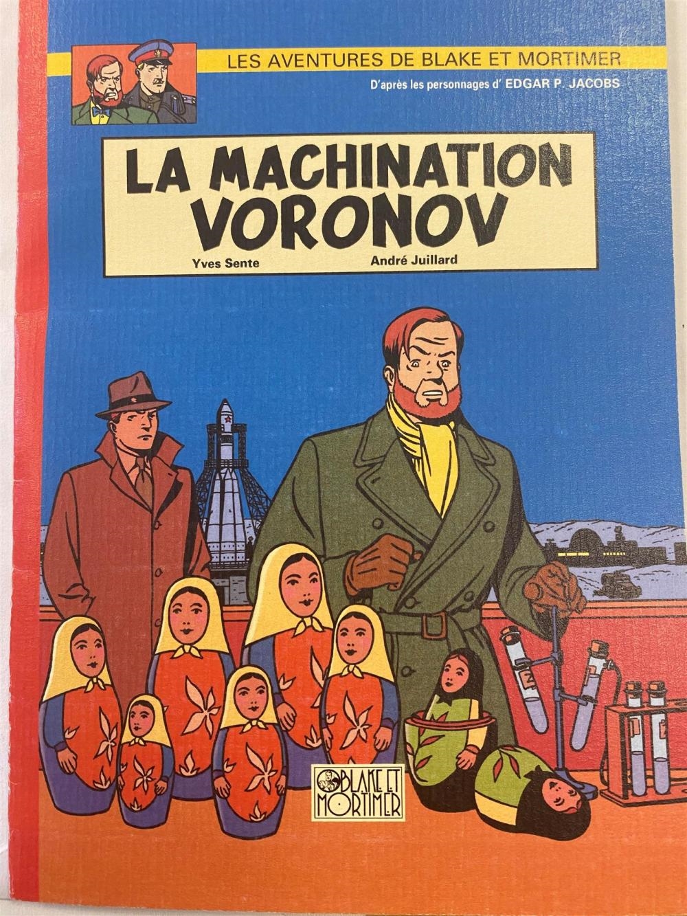 Artwork by Stéphane Saint-emett, Blake et Mortimer d'après "la Machination Voronov", Made of pencil and pen drawing