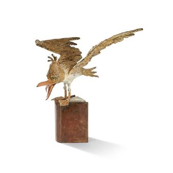 Statue de la mouette rieuse de Gaston Lagaffe - Marie Thys