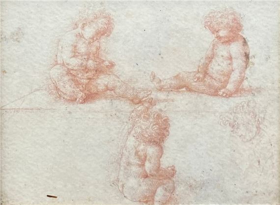 Three Studies of a Child - Francesco Bacchiacca