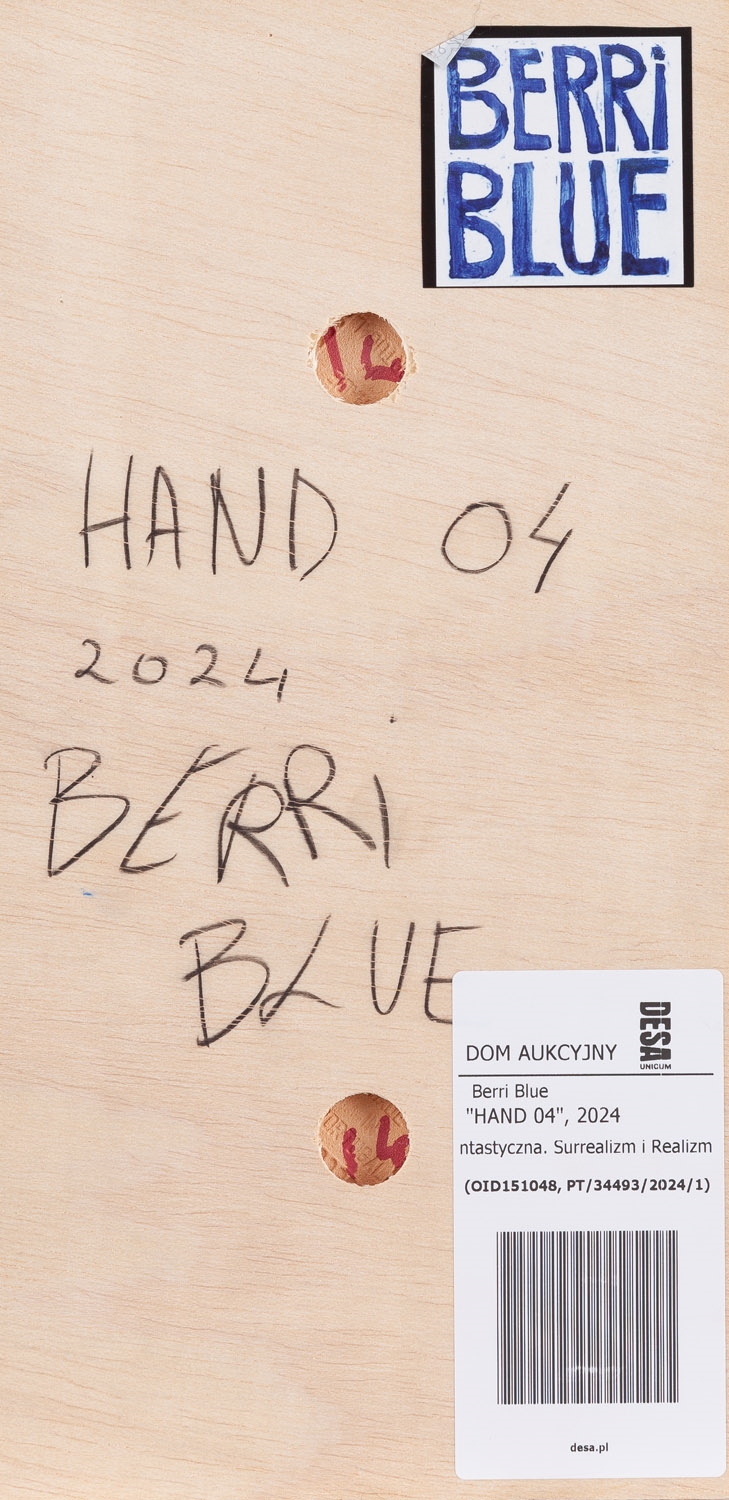 Artwork by Berriblue, Hand 04, Made of ceramic