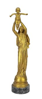 “La Vierge de la basilique d’Albert“ - Albert Roze