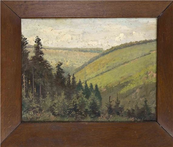 Landschaft im Oberharz by Heinrich Harder