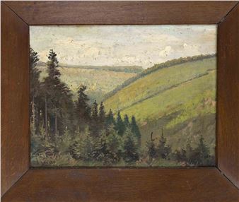 Landschaft im Oberharz - Heinrich Harder