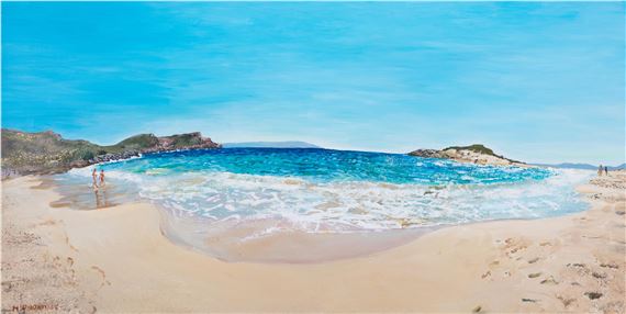 Plage de Simos, Grèce by Maria Filopoulou