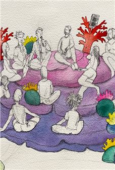 Alex Cecchetti: Le Concile des Abysses - Centre Pompidou Paris