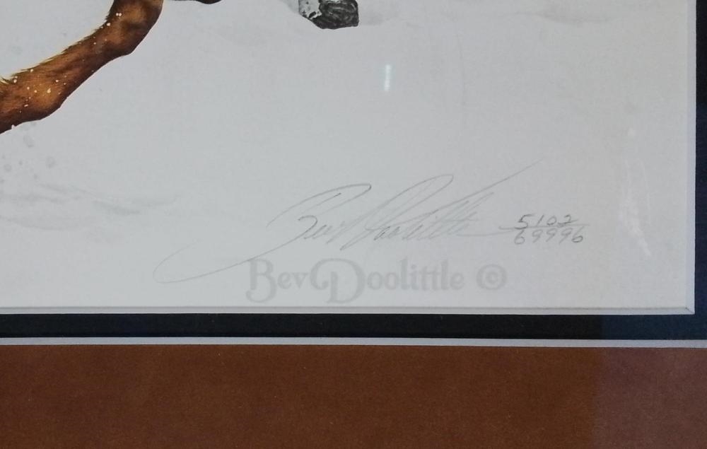 Bev Doolittle | Bev Doolittle Sacred Ground Signed Lithograph | MutualArt
