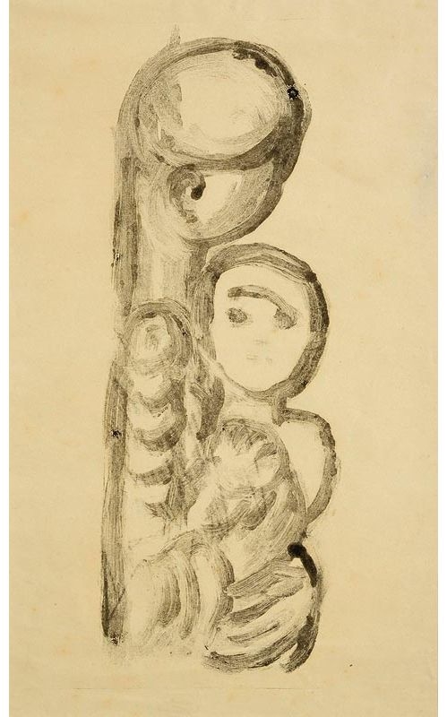 Elizabeth Rivers | Mother and Child | MutualArt