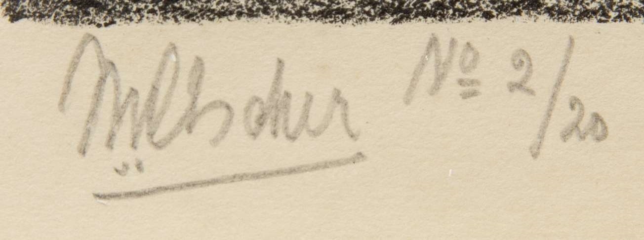 Artwork by Maurits Cornelis Escher, Ant'/'Mier, Made of lithograph