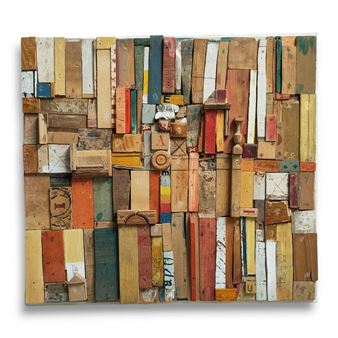 Construction  signé en bas à gauche - Robert Saint-Cricq