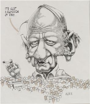Cartoon René Levesque - 1973 - Aislin