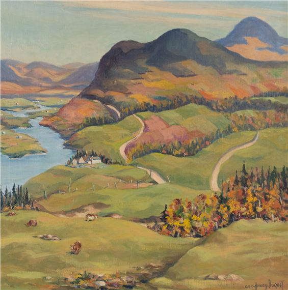 Landscape - Georges-Henri Duquet