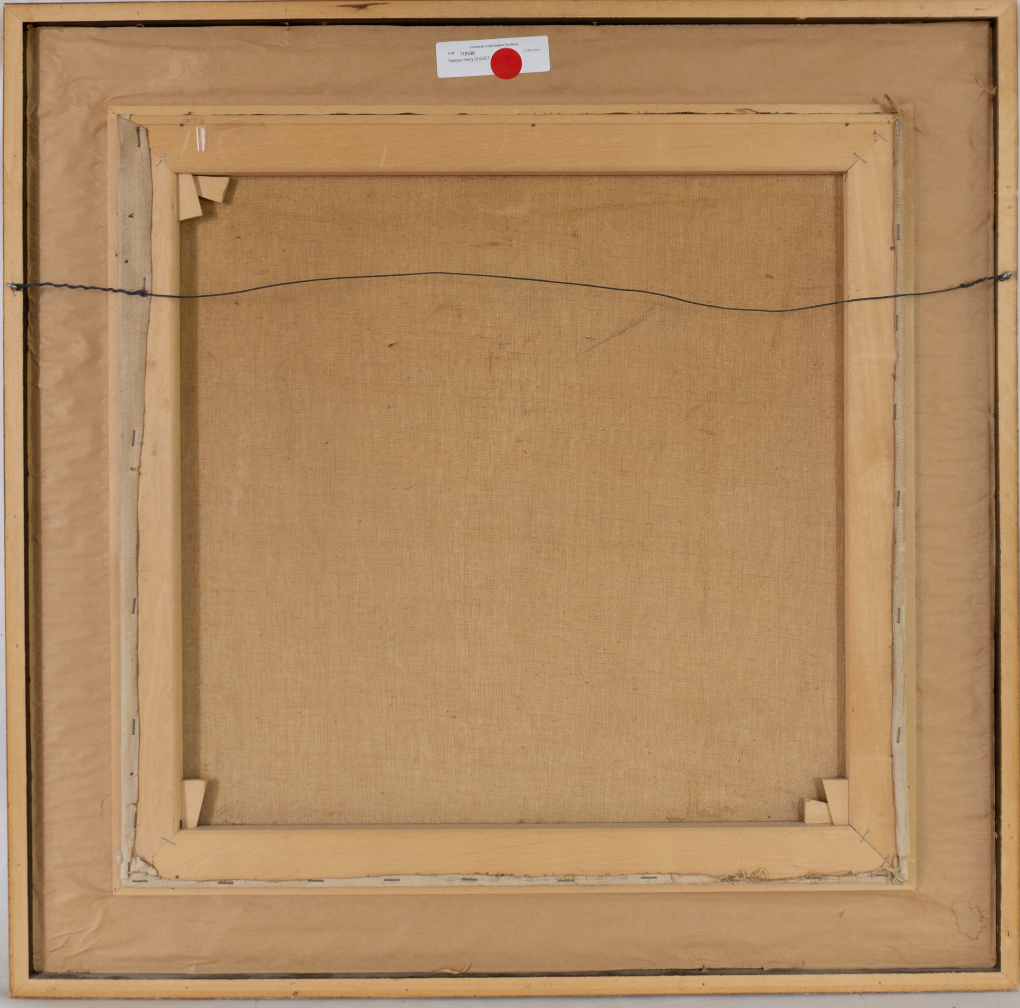 Artwork by Georges-Henri Duquet, Landscape, Made of Oil on canvas