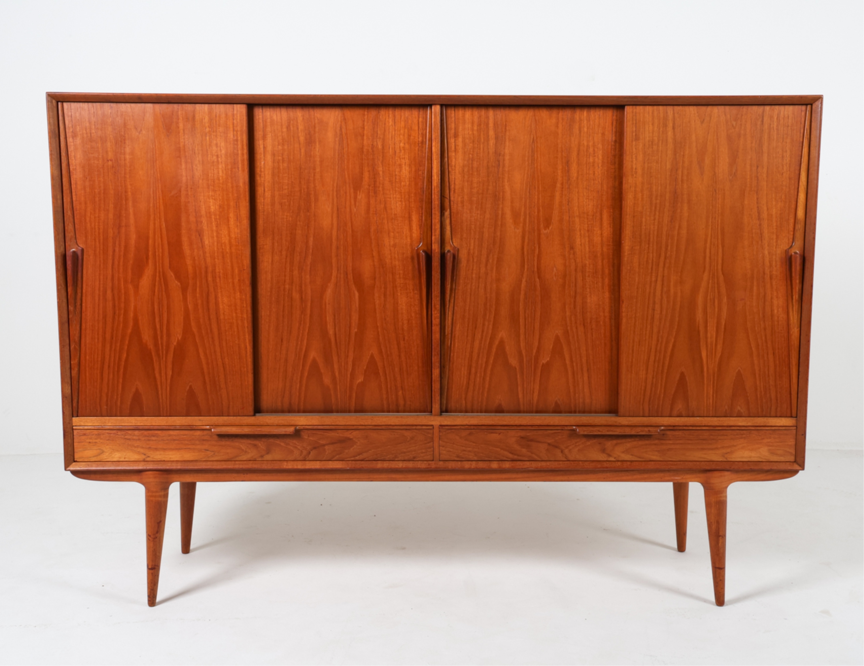 Artwork by Omann Jun, OMANN JUN MODEL 13 TEAK SIDEBOARD, CIRCA 1970'S, Made of TEAK