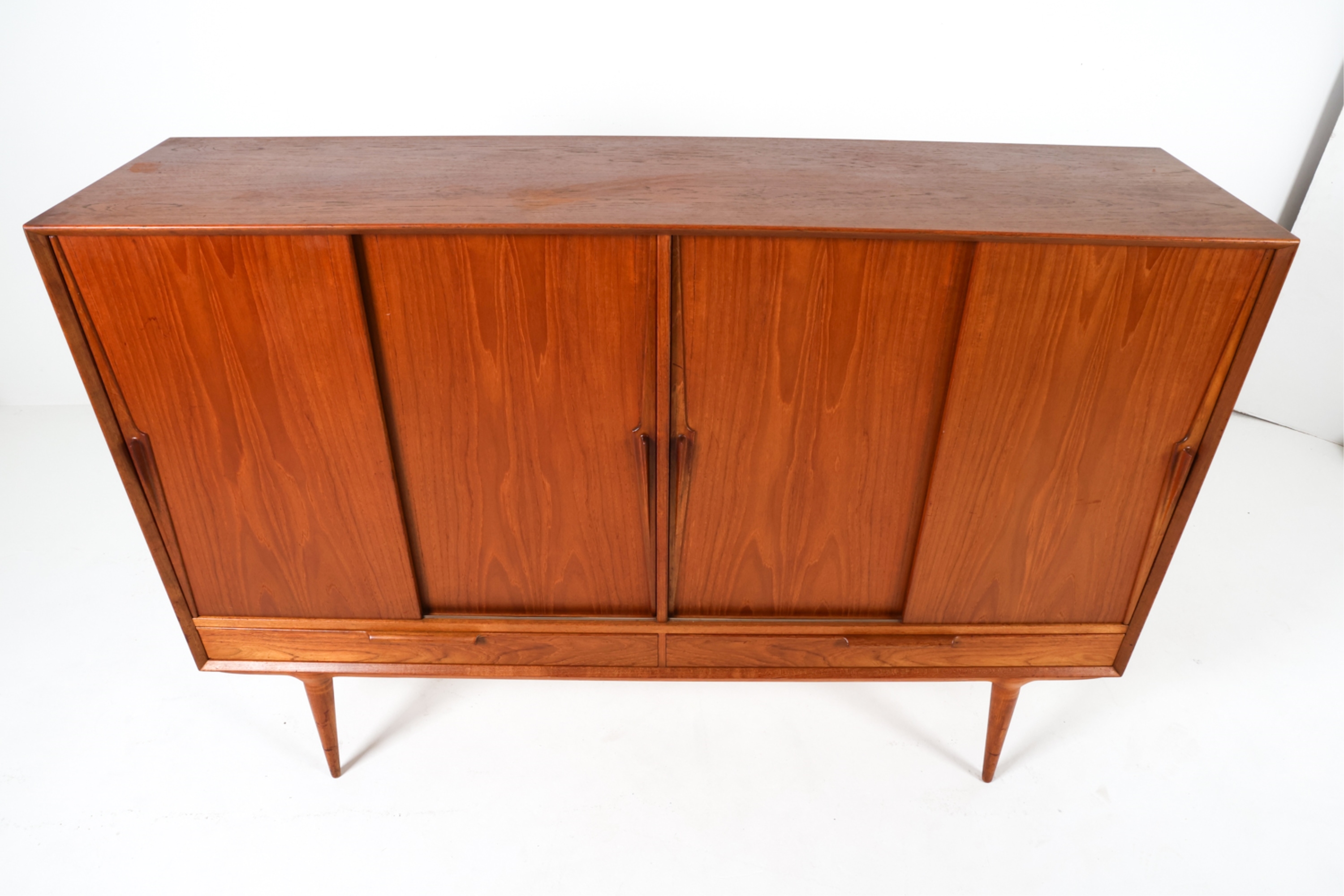 Artwork by Omann Jun, OMANN JUN MODEL 13 TEAK SIDEBOARD, CIRCA 1970'S, Made of TEAK