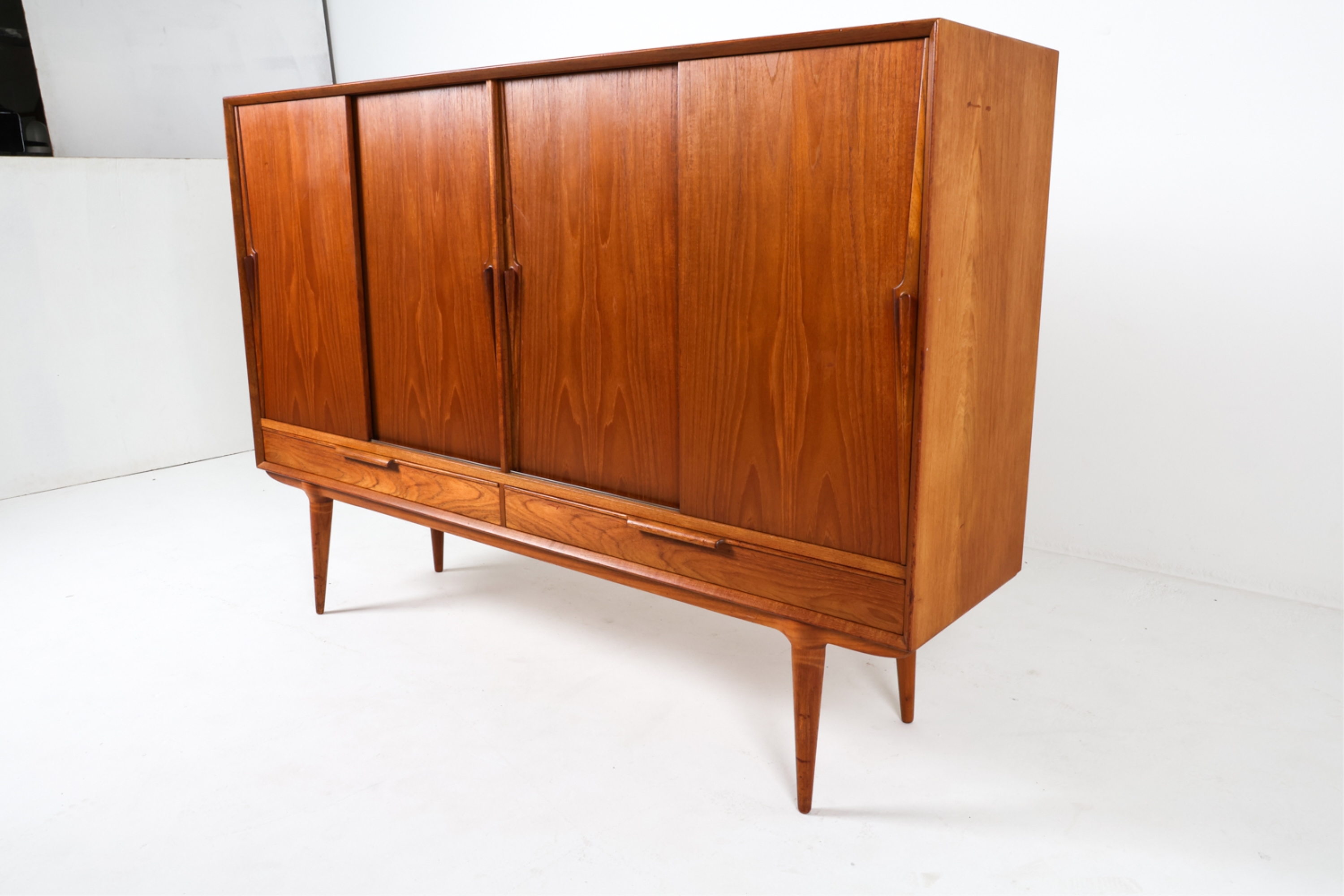 Artwork by Omann Jun, OMANN JUN MODEL 13 TEAK SIDEBOARD, CIRCA 1970'S, Made of TEAK