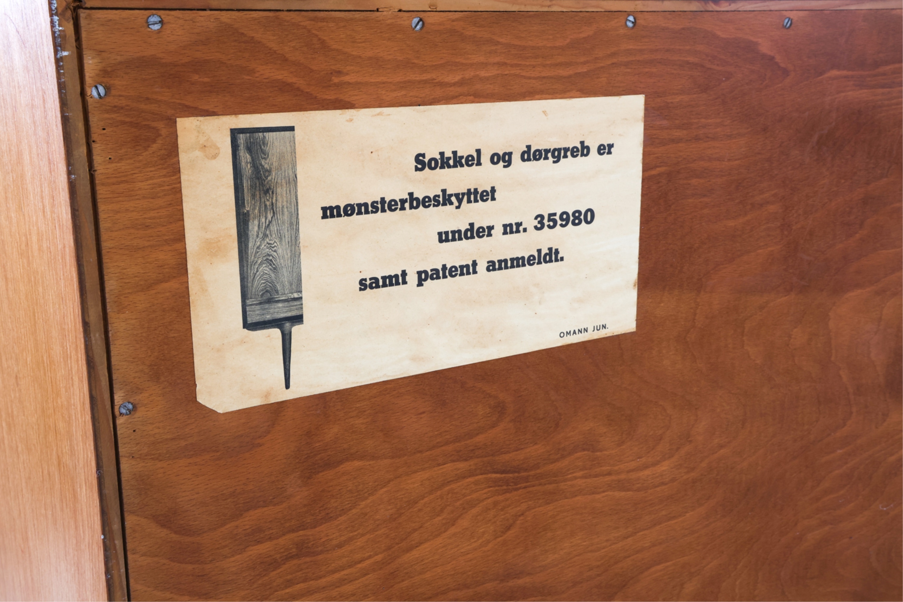 Artwork by Omann Jun, OMANN JUN MODEL 13 TEAK SIDEBOARD, CIRCA 1970'S, Made of TEAK