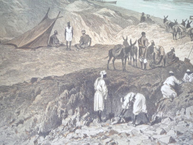 Edouard Riou | The Camp on the Banks of the Nile | MutualArt