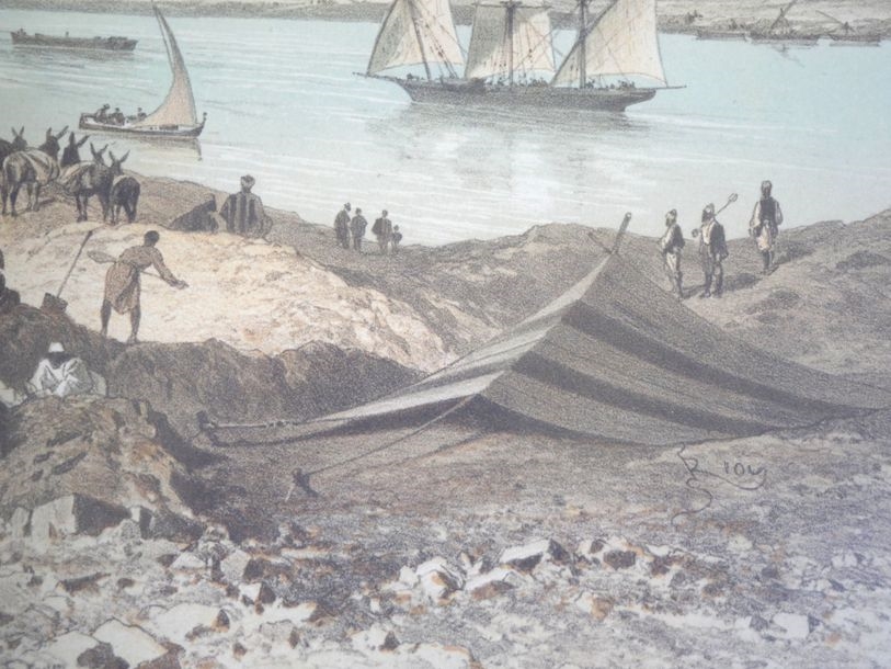 Edouard Riou | The Camp on the Banks of the Nile | MutualArt