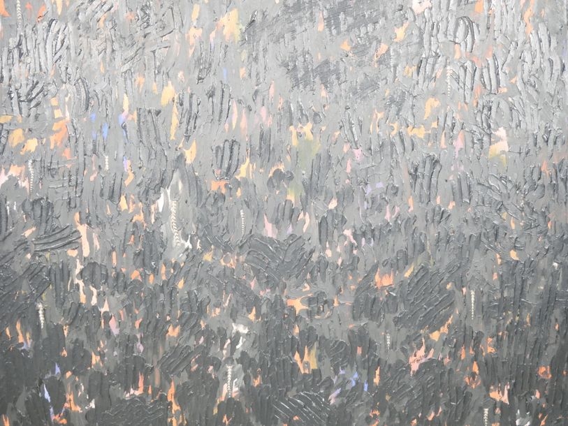 Artwork by Noël Dolla, Composition, Made of Oil on wood