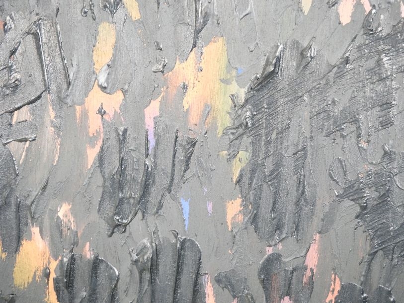 Artwork by Noël Dolla, Composition, Made of Oil on wood