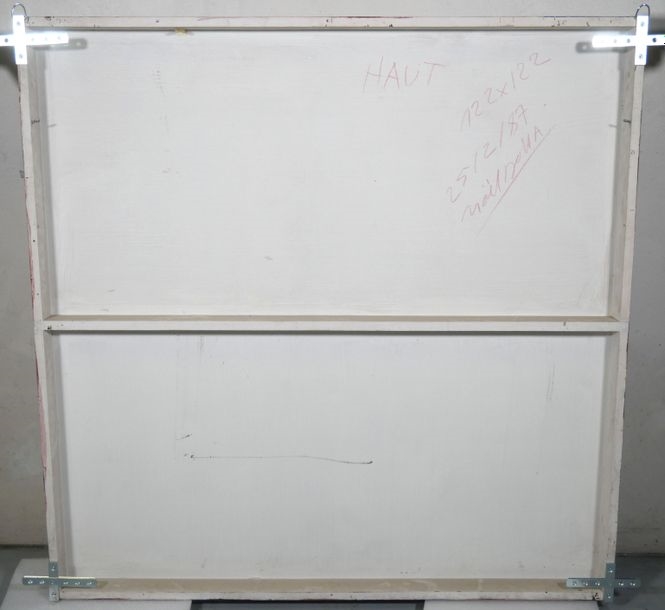 Artwork by Noël Dolla, Composition, Made of Oil on wood