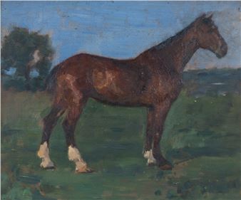 The horse - James Lillie Graham