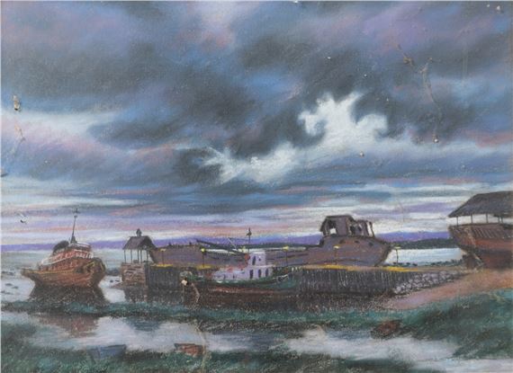 "Dernier port du du Mont-Ste-Marie" - Juan Cristobal Pinochet