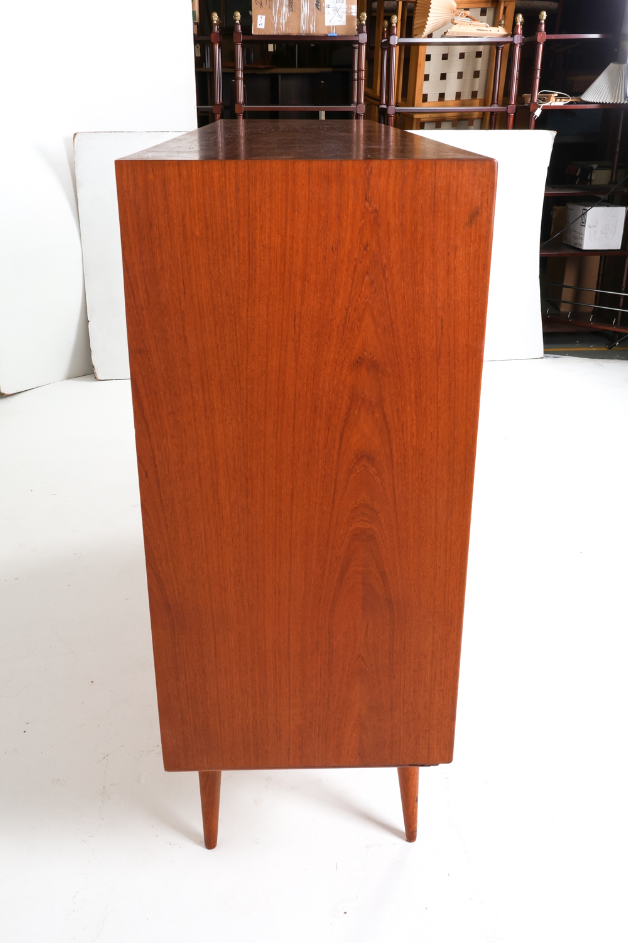 Artwork by Omann Jun, OMANN JUN MODEL 13 TEAK SIDEBOARD, CIRCA 1970'S, Made of TEAK