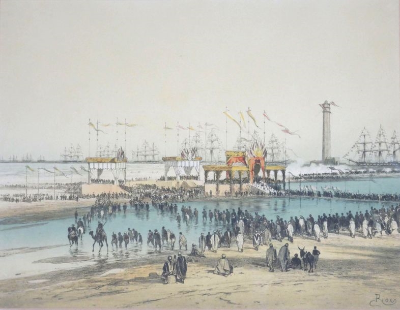 Edouard Riou | Port Saïd Beach | MutualArt