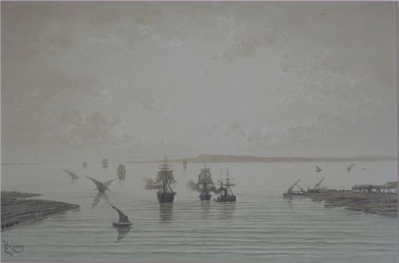 Edouard Riou | Marine View | MutualArt