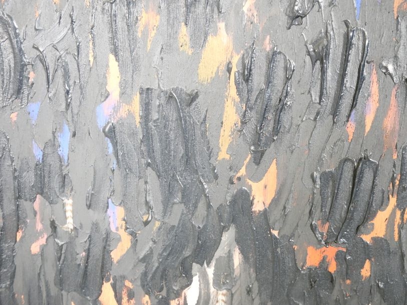 Artwork by Noël Dolla, Composition, Made of Oil on wood