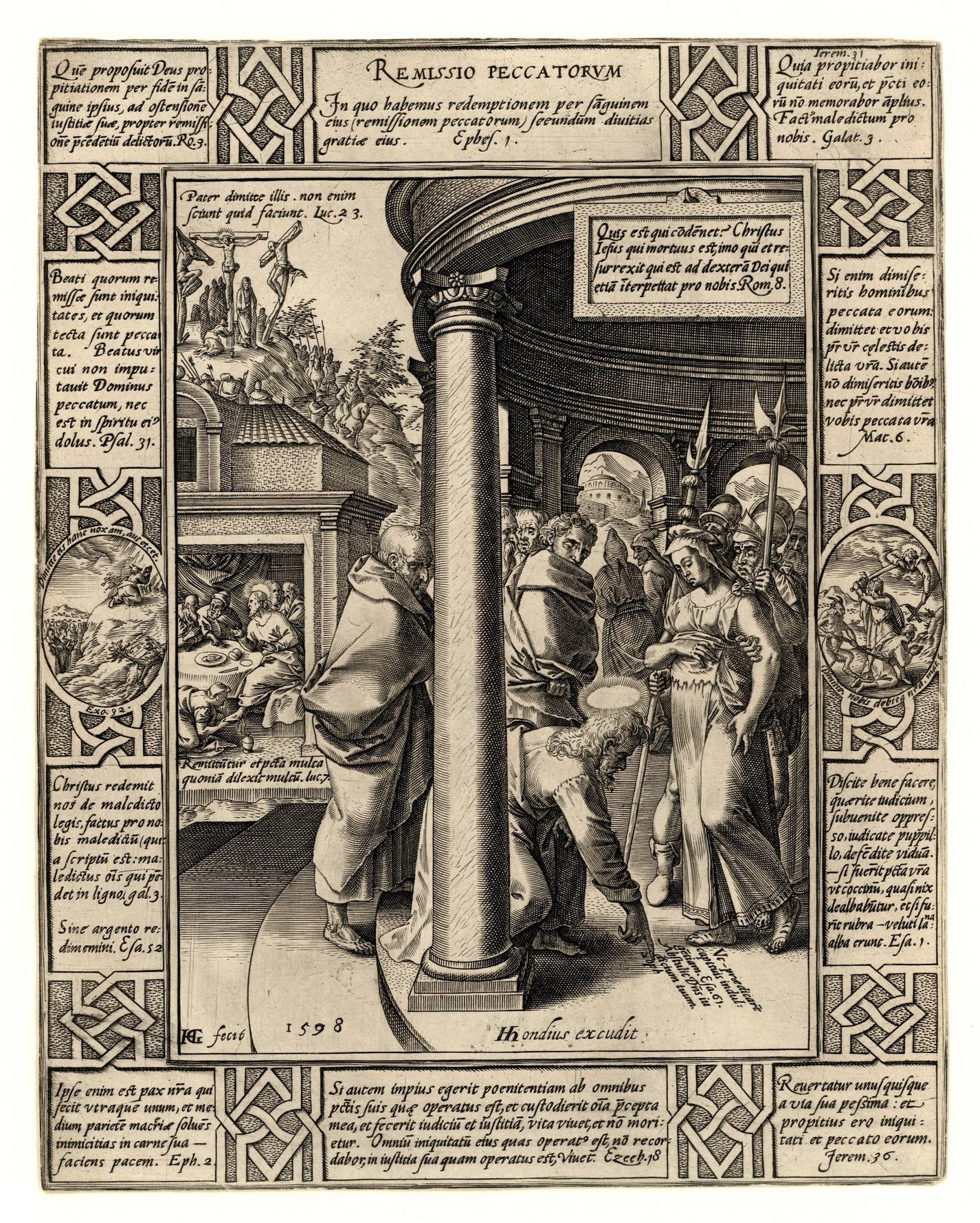 Artwork by Hendrick Goltzius, HG fecit, Made of Engraving