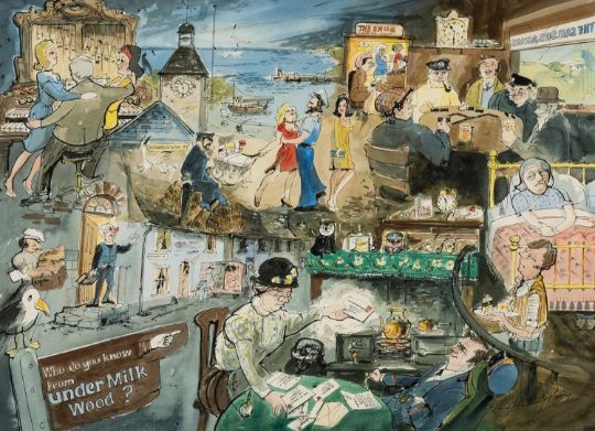 David John Sweetingham | Under Milk Wood | MutualArt