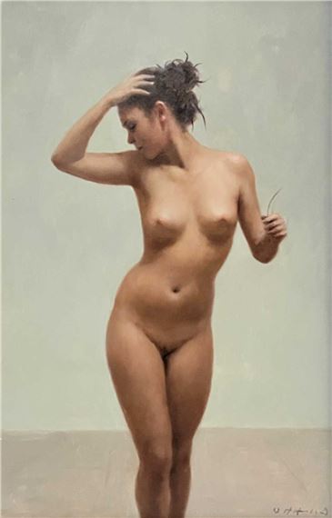 female standing nude by Harry Holland, 2004