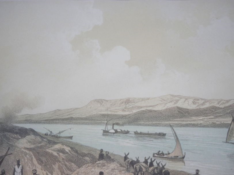 Edouard Riou | The Camp on the Banks of the Nile | MutualArt