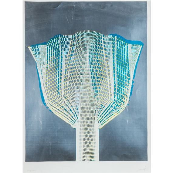 Flower fan by Heinz Mack, 1972