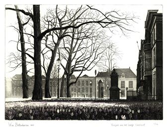 Voorjaar aan het Lange Voorhout - Wim Bettenhausen