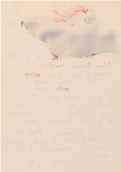 Sebastián | Lettera indirizzata a Giovanni Carandente per la curatela ...