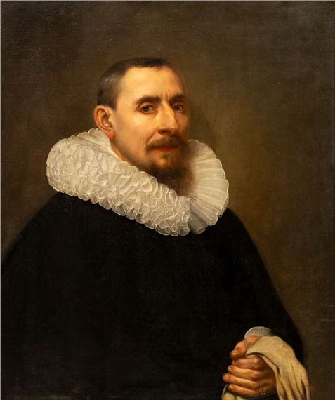 Portrait of a gentleman - Pieter Dubordieu
