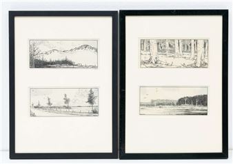 Diverse landschappen - Johan Briedé