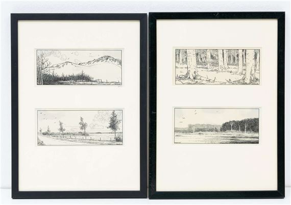 Diverse landschappen - Johan Briedé