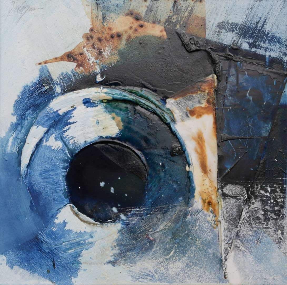 Artwork by Robert Zielasco, Untitled (2), Made of mixed media on canvas