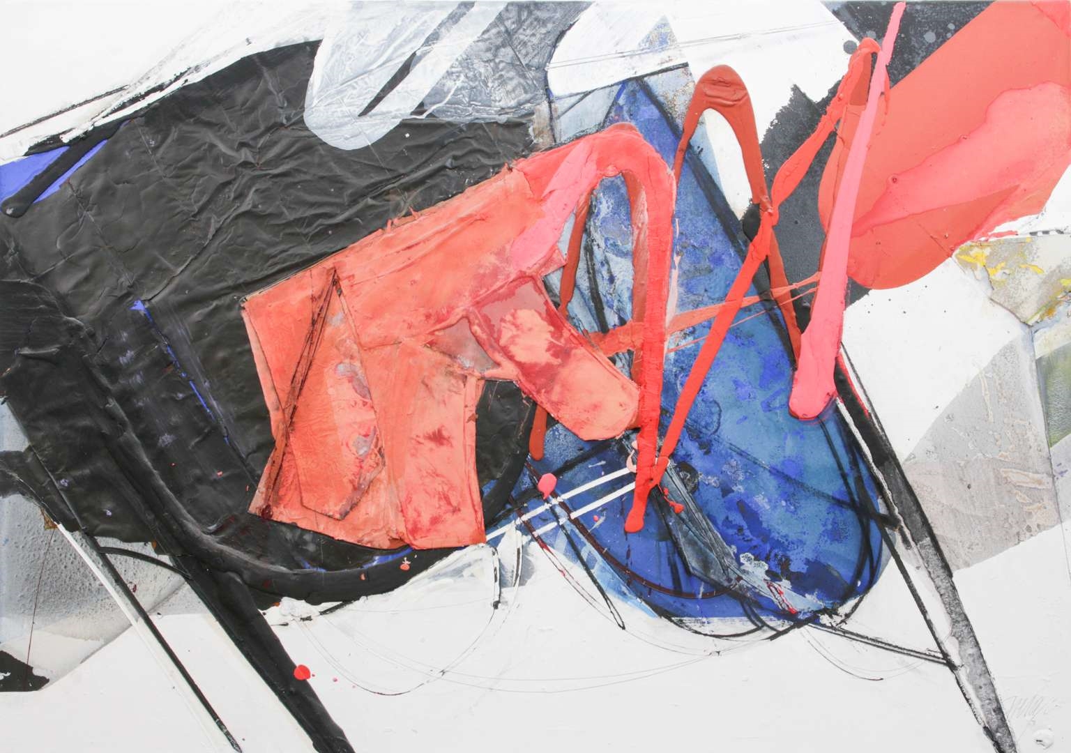 Artwork by Robert Zielasco, Untitled, Made of Mixed media on canvas